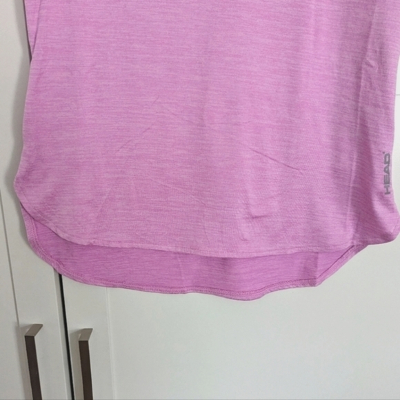 HEAD | Lilac Sleeveless Active V-Neck Top Size XSmall - Picture 4 of 4